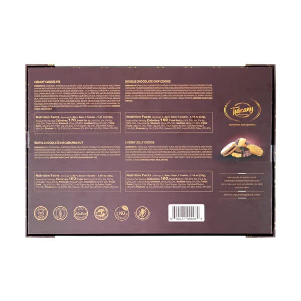 Deluxe Cookie Box 05 | Tuscany Cookies Store | The Best Gourmet Cookies Online |
